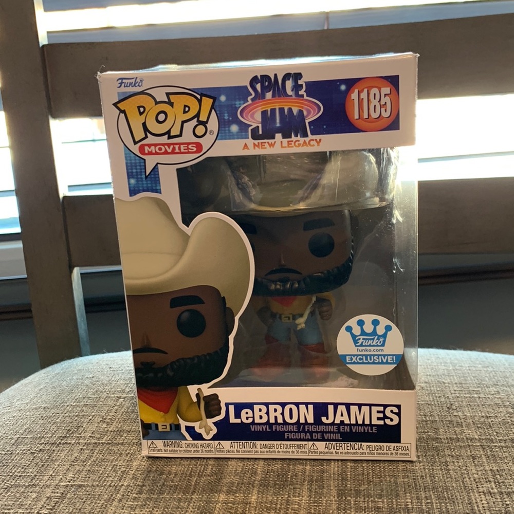 Funko Pop Movies - Funko website exclusive - Space Jam Lebron James 1185